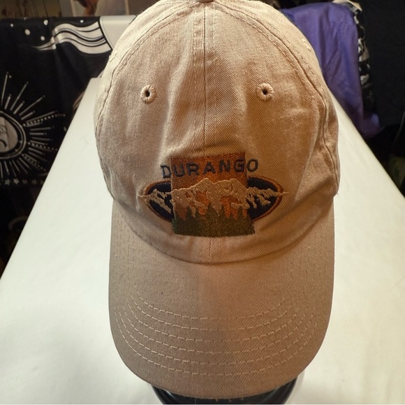 Durango Beige Embroidered Cap - Picture 2 of 8